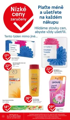 akční leták Tesco 23.8.2023-29.8.2023