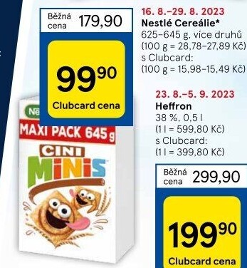 Cereálie Nestlé