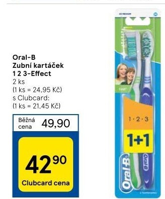 Kartáček na zuby 3Effect Oral-B