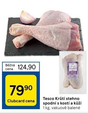 Krůtí stehna Tesco