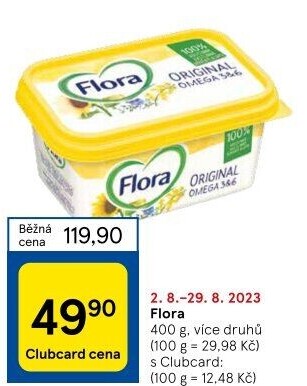 Margarín Flora