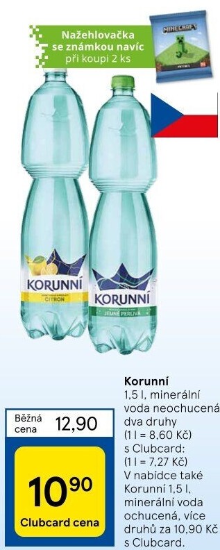 Přírodní voda Korunní