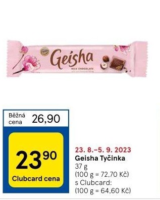 Tyčinka Geisha