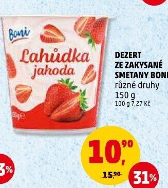 Dezert zakysaný Boni