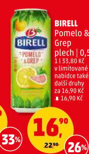 Nealkoholické pivo ochucené Birell