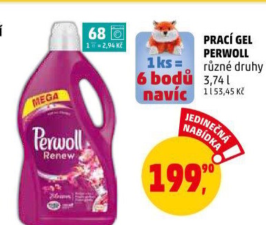 Prací gel Perwoll