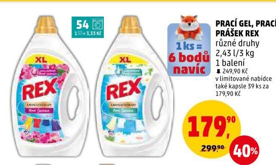 Prací gel Rex