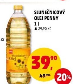 Slunečnicový olej Penny