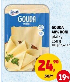 Sýr Gouda 48% Boni