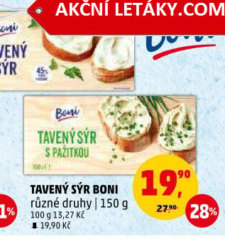 Sýr tavený Boni
