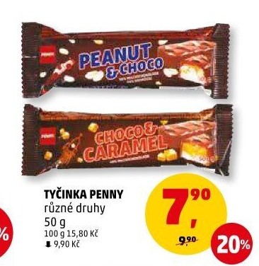 Tyčinka čokoládová se sušenkou Penny