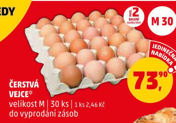Vejce M
