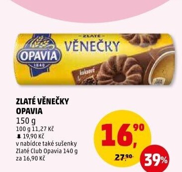 Věnečky Zlaté Opavia