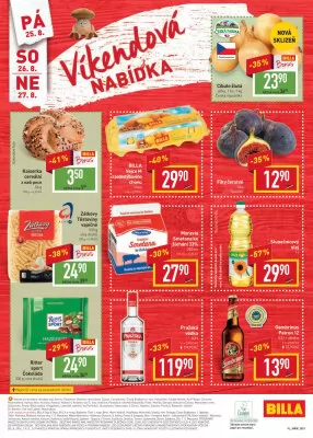 akční leták BILLA 23.8.2023-29.8.2023