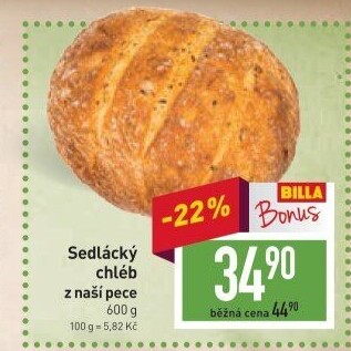 Chléb sedlácký