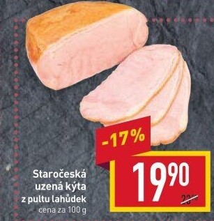 Staročeská kýta uzená
