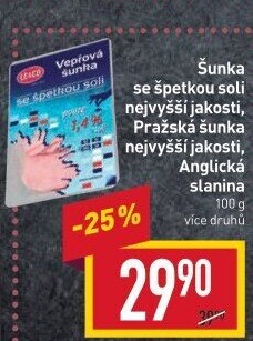 Šunka se špetkou soli LE&amp