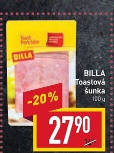 Šunka toastová Billa
