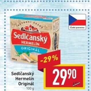 Sýr Hermelín Sedlčanský