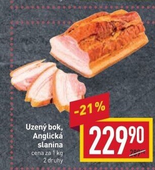 Uzený bok bez kosti