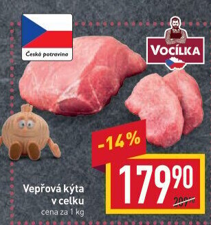 Vepřová kýta Vocílka