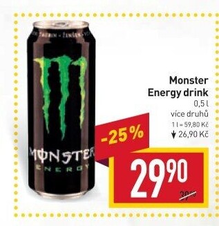 Energetický nápoj Monster Energy