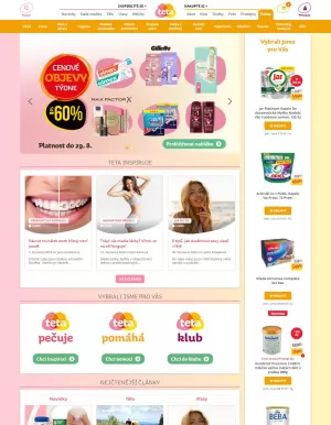 akční leták Teta drogerie 23.8.2023-29.8.2023