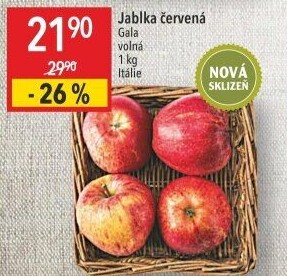 Jablka Gala