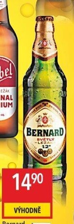 Pivo světlý ležák 12° Bernard