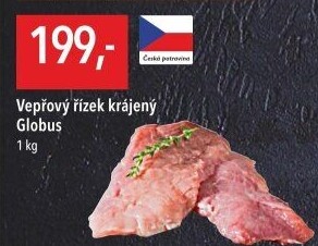 Řízky vepřové Globus