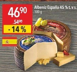 Sýr Espaňa 45 % Albéniz