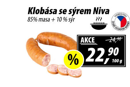 Klobása s nivou