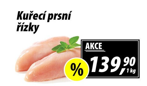 Kuřecí prsní řízky