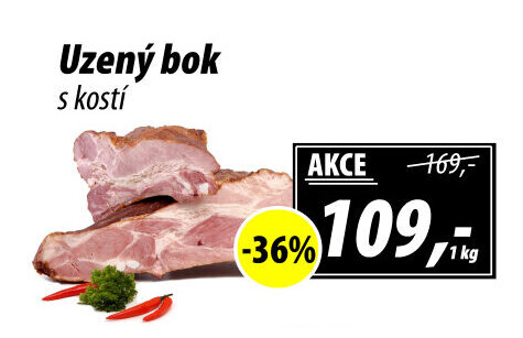 Uzený bok s kostí