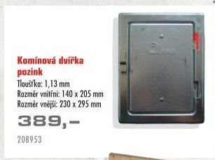 Komínová dvířka