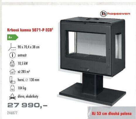Krbová kamna Hosseven 5071-P