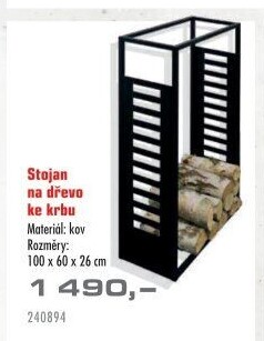 Stojan na dřevo