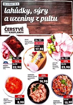 akční leták Kaufland 30.8.2023-5.9.2023