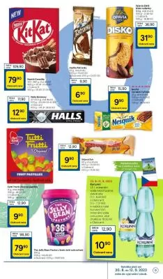 akční leták Tesco 30.8.2023-5.9.2023