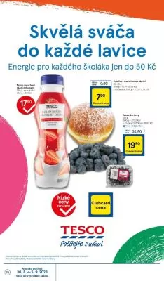 akční leták Tesco 30.8.2023-5.9.2023