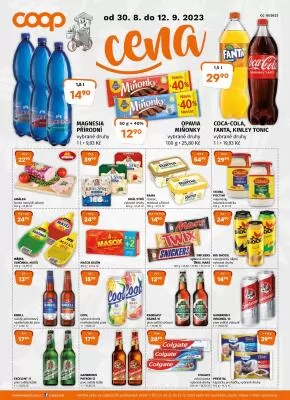 akční leták COOP 30.8.2023-5.9.2023