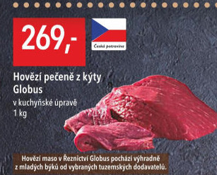 Hovězí pečeně z kýty Globus