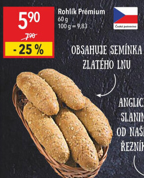 Rohlík Prémium