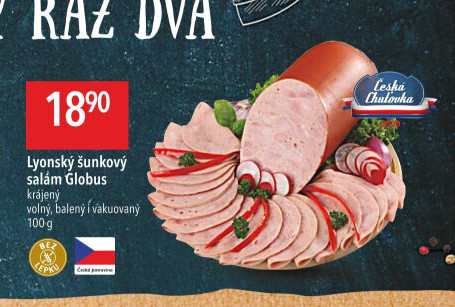 Salám lyonský šunkový Globus