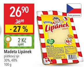 Sýry Lipánek Madeta