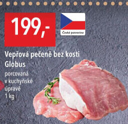 Vepřová pečeně bez kosti Globus