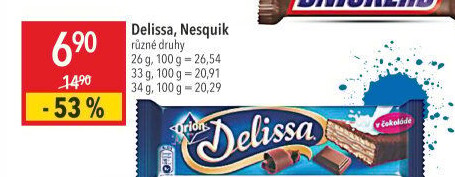 Oplatky celomáčené Delissa Orion