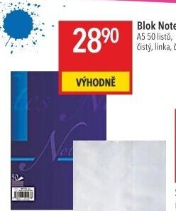 Školní sešit A5 Notes