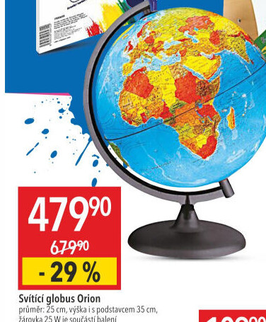 Svítící globus