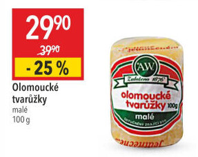Sýr tvarůžky olomoucké A.W.